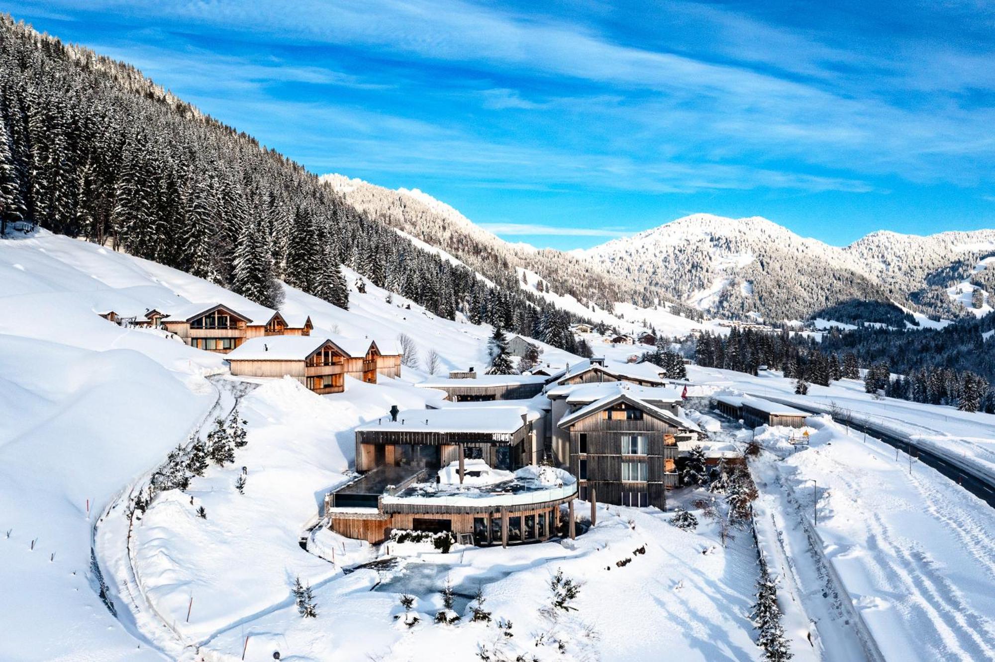Hotel Torghele'S Wald & Fluh Balderschwang Exterior foto
